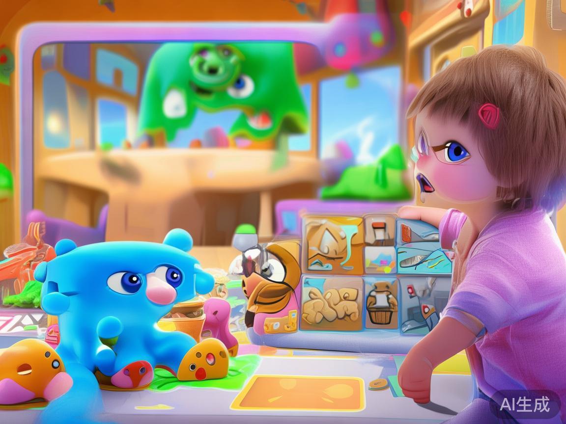 其次，引导孩子选择优质的游戏内容，优先选择具有教育